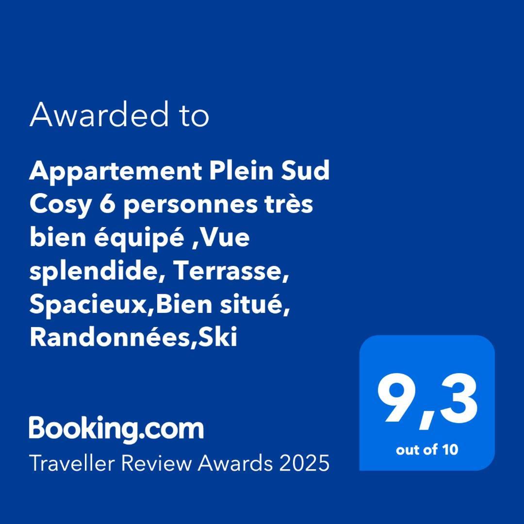 Appartement Plein Sud Cosy 6 Personnes Tres Bien Equipe ,Vue Splendide, Terrasse, Spacieux,Bien Situe, Randonnees,Ski سا سورلا دارْف المظهر الخارجي الصورة